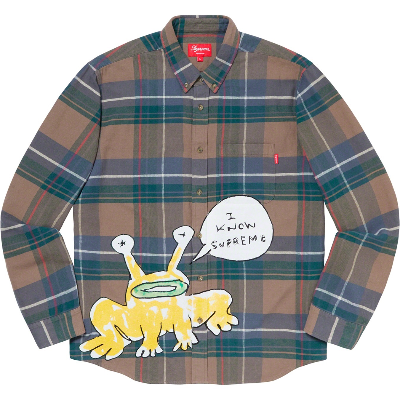 Daniel Johnston Plaid Shirt view 5
